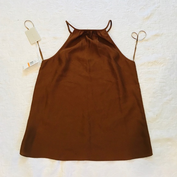 1.STATE**Brown Suede Look Top**Small**$89 - Picture 6 of 7